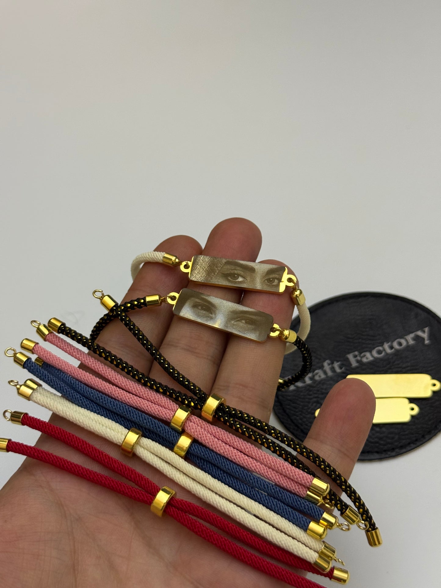 Personalized Adjustable Nylon Cord Bracelet – Unisex