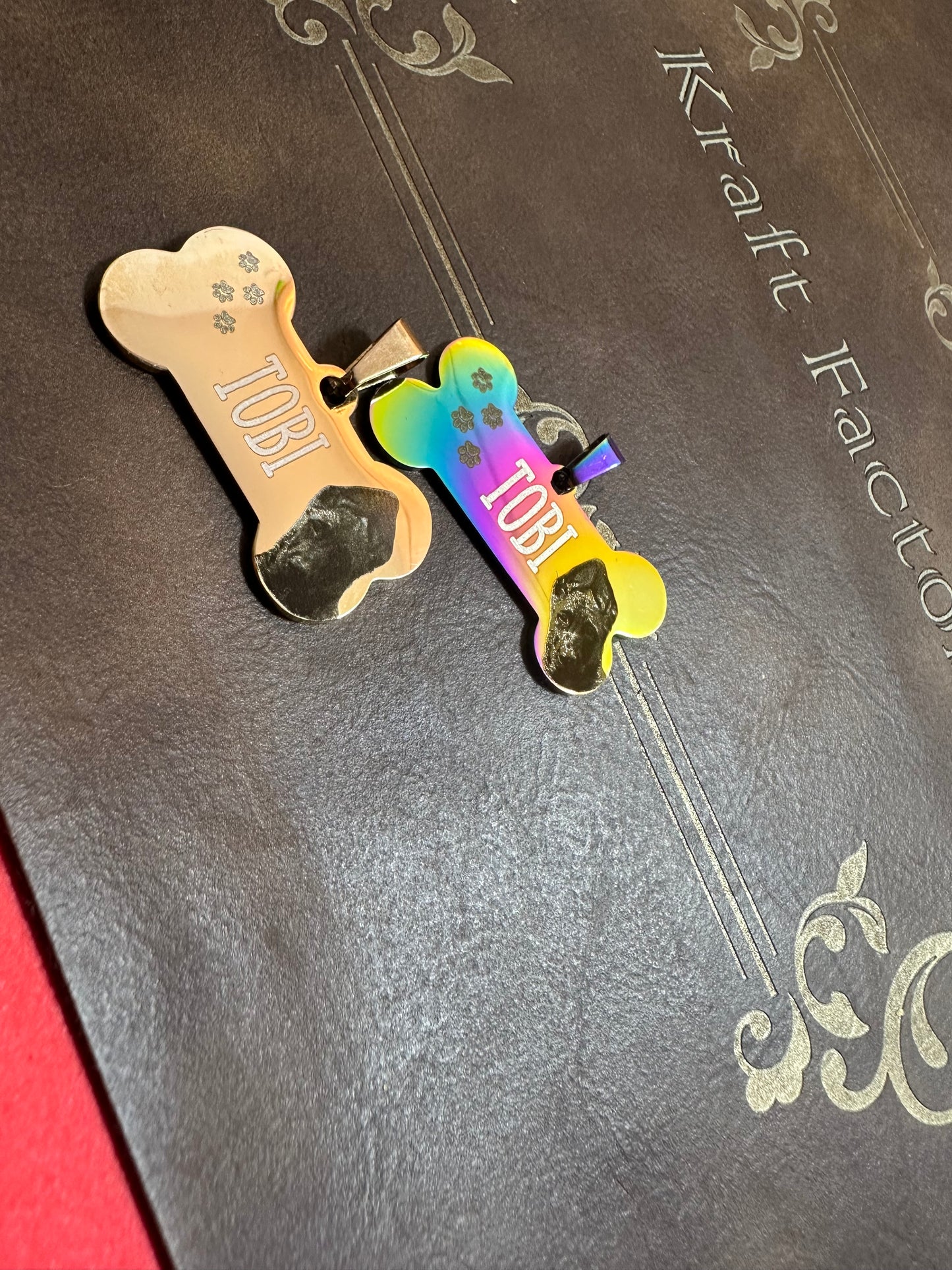 Personalized Pet Bone Tag