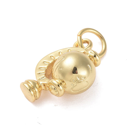 Mini Globe Charm – 18K Gold Plated World Pendant