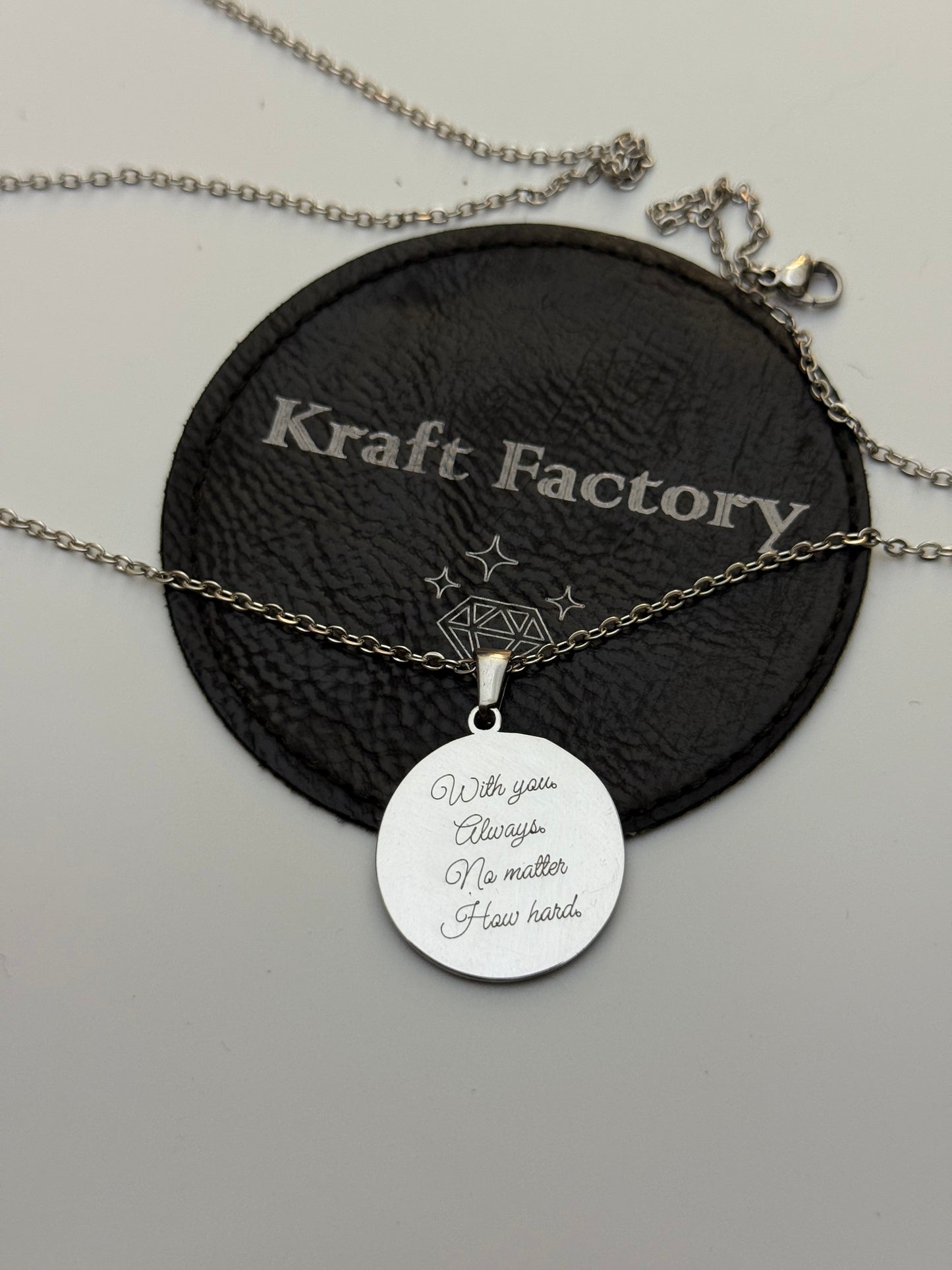 Round Photo Necklace