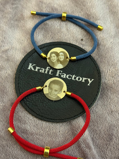 Personalized Cord Bracelet (Round)