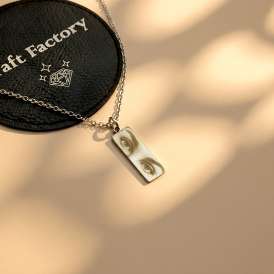 His/Her Eyes Necklace
