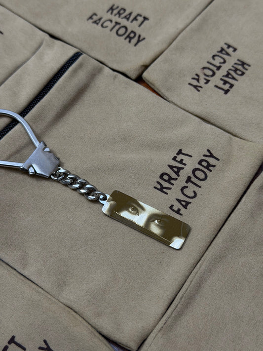 Personalized Eyes + Spotify Keychain